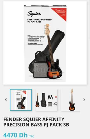 مجموعة Squier PJ Bass كالجديدة - 2
