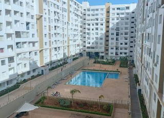 شقة مفروشة مع مسبح