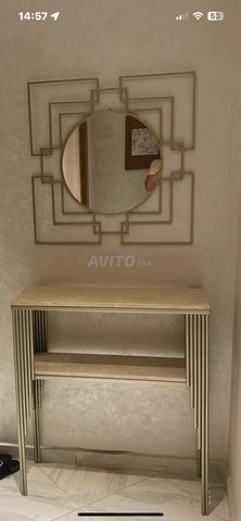 Console d’entrée en marbre