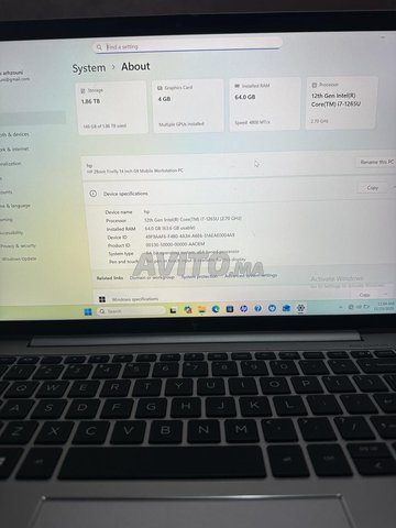 HP ZBook Firefly 14 inch G9