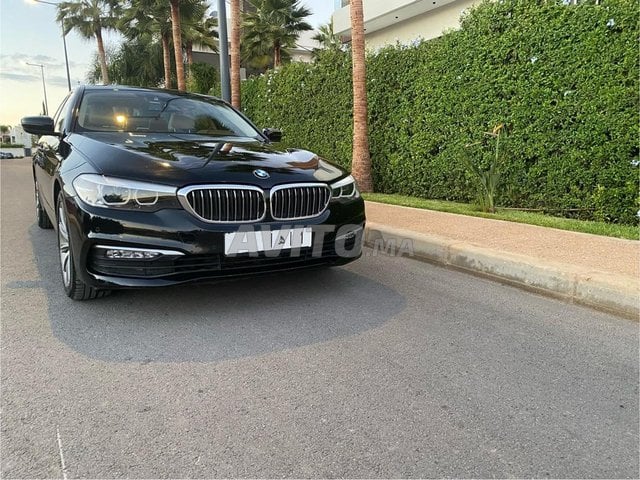 BMW الفئة الخامسة ديزل أوتوماتيكية 2018 في الرباط