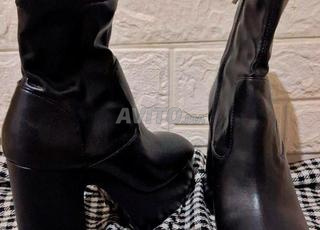 أحذية بوت ذات نعل سميك