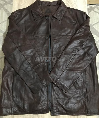 Ensemble veste en cuir marque Brice