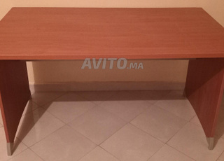 Table de bureau en bois 140cm