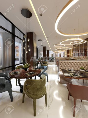 Café deux façades centre hamria luxe