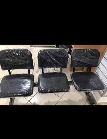 مقعد قماش ايزو بثلاثة مقاعد