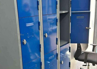 armoire vestiaire métallique 4 portes