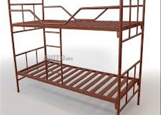 lit simple métallique