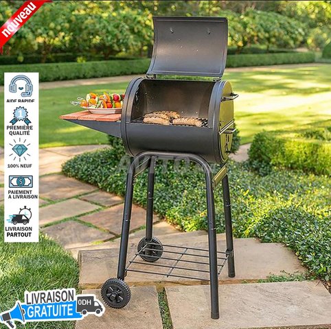 ميني شواية برميل تعمل بالفحم / مقاس M