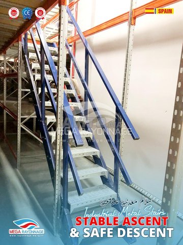 Rack mezzanine – Doublez votre surface utile 🧱