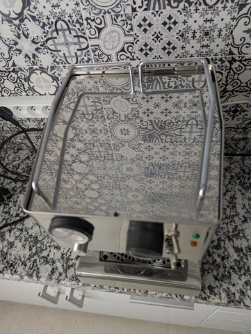 ماكينة قهوة QuickMILL ITALY من الفولاذ المقاوم للصدأ