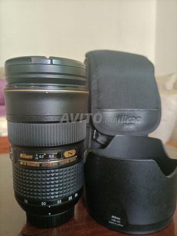 عدسة نيكون 24-70 f2.8 و هيكل كاميرا D3s