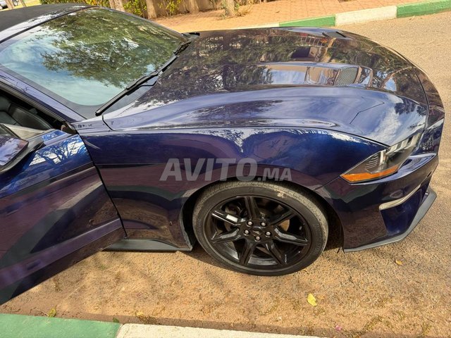 Ford Mustang ecoboost cabriolet kone blue