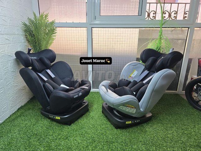 مقعد سيارة ايزوفيكس 360 درجة BURBAY