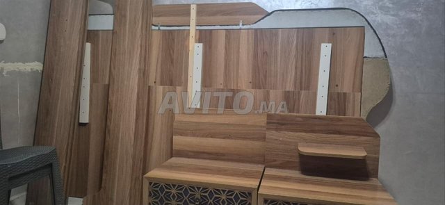 Cadre de moustiquaire ou avec 2 tiroirs ou grand tiroir avec miroir