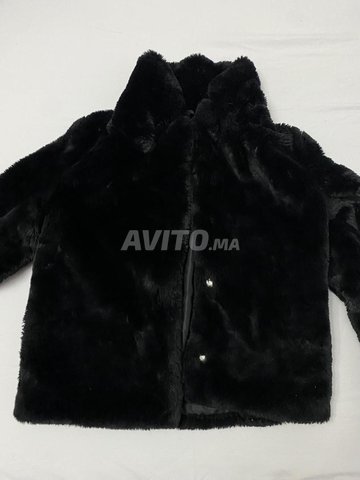 coat fourrure noir JENNYFER excellent état