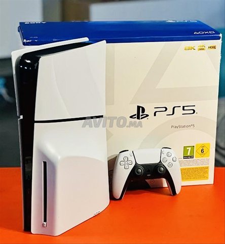 بلاي ستيشن 5 سليم 1 تيرابايت مع فيفا GTA