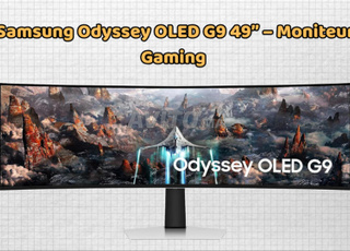 Samsung Odyssey OLED G9 49″ – Moniteur Gaming
