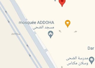 Meknès, Ouislane, près de la mosquée Ad-Doha, superficie 80 mètres