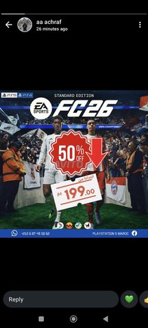 FC26 PS4/PS5 magasin légal garanti