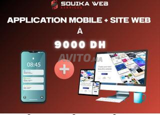 App Mobile Site Web à tanger Offre 9000 DH