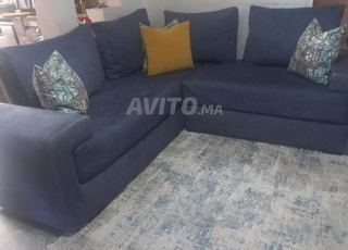 سيجور على شكل L مع سجادة