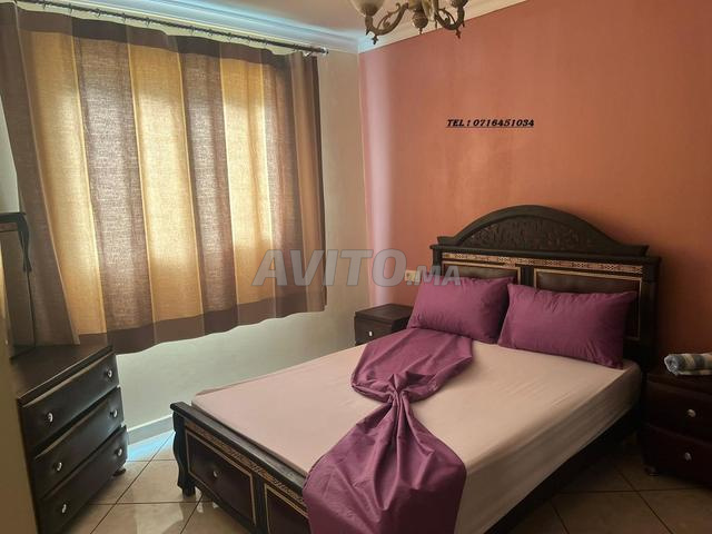 250 شقة مفروشة للكراء ليومي في حي لمطار درهم - 2