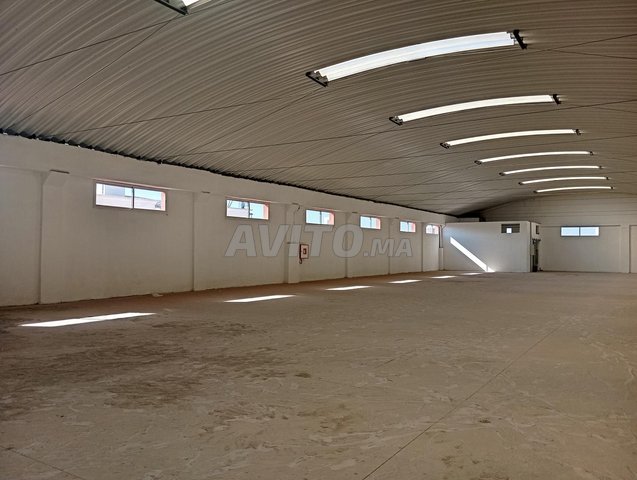 Hangars 1000m² à louer à Mediouna