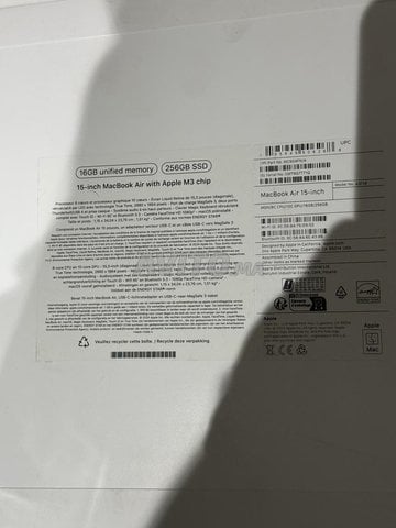 MacBook air m2-m3-m4 neuf