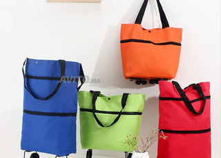 Chariot de courses pliable à roulettes, la solution intelligente pour des courses pratiques