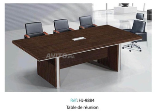 Tables de Réunion Professionnelles – Verre & Bois