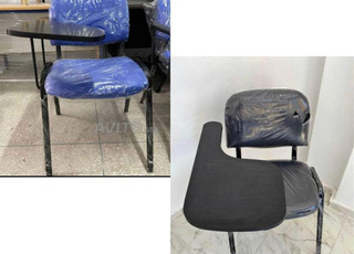 FABRICATION DES CHAISES AVEC TABLETTE EN BOIS PVC