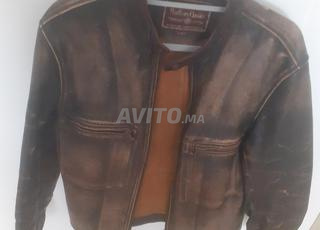 سترة جلدية للدراجات النارية مارلبورو