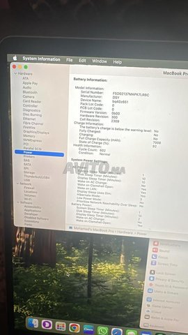 ماك بوك برو 16 بوصة 2019 i9 16/1tb