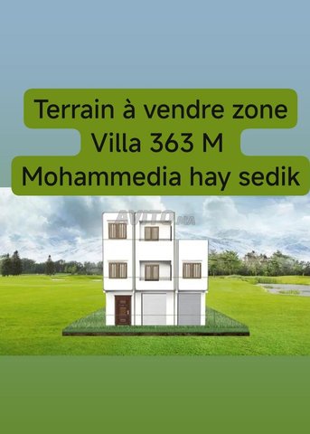 Je mets en vente un terrain Villa 363 m