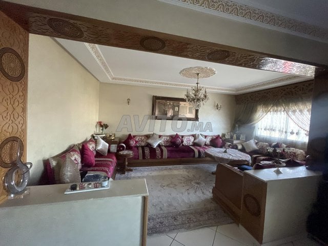 Salon marocain en bois massif