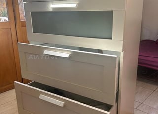 Commodes IKEA BRIMNES – 3 tiroirs (blanc)
