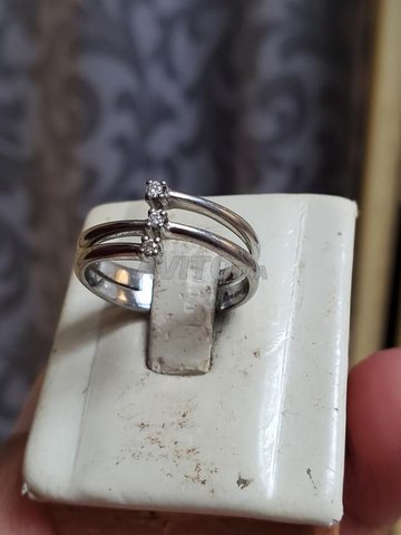 Bague Steel en diamond