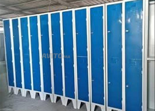 Vestiaire métallique robuste pour bureaux