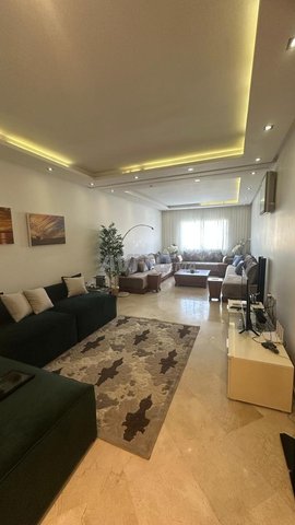 Appartement meublé à louer 96 m² à Rabat- Hassan