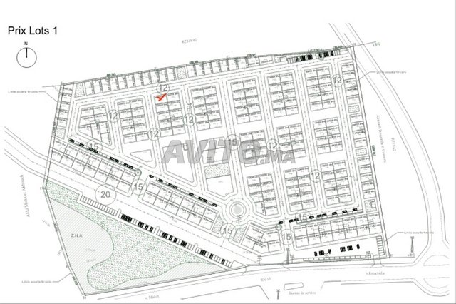 Terrain titré à vendre