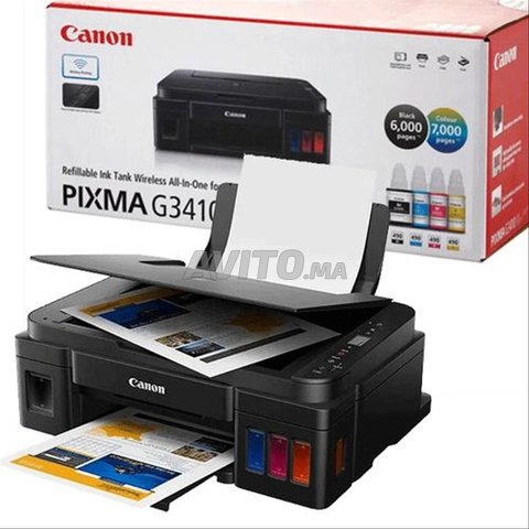 Canon PIXMA G3410 طابعة قابلة لإعادة التعبئة
