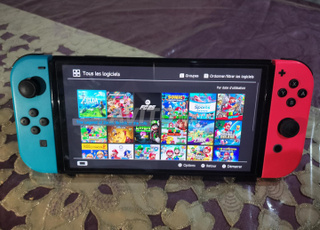 Nintendo switch oled flashé