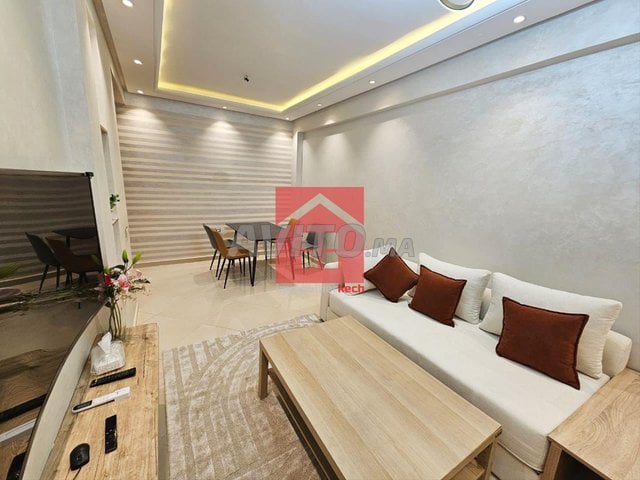 Appartement avec balcon, très élégamment meublé 😍 pour location mensuelle