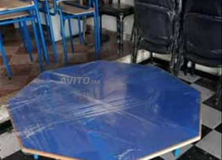 table et chaise mobilier creche