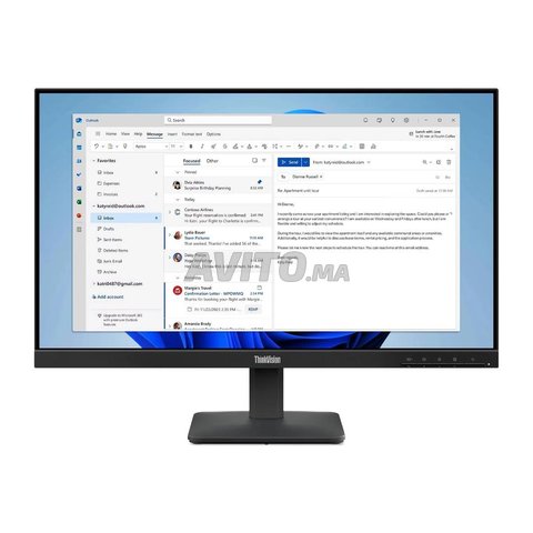 شاشة Lenovo S24-4E HDMI 23.8 بوصة A25238FS0