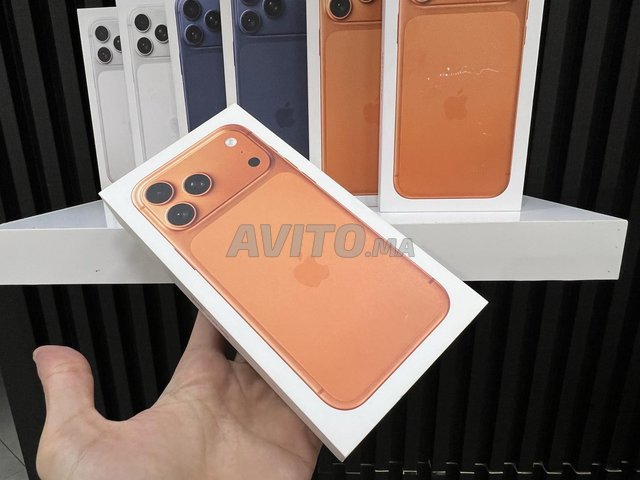 جديد ايفون 17 برو أورانج 512 جيجابايت / lbi3 fma7al