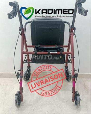 Rolator 4 roues / Déambulateur 4 roues