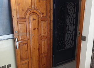 باب خشبي باب حديدي كامل