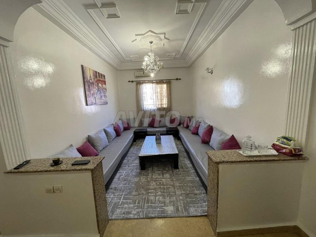 Appartement meublé 2 chambres à charaf